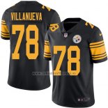 Camiseta NFL Legend Pittsburgh Steelers Villanueva Negro