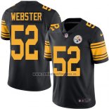 Camiseta NFL Legend Pittsburgh Steelers Webster Negro