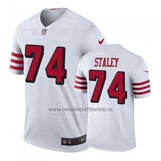 Camiseta NFL Legend San Francisco 49ers Joe Staley Blanco Color Rush
