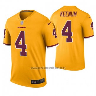 Camiseta NFL Legend Washington Commanders Case Keenum Amarillo