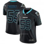 Camiseta NFL Limited Carolina Panthers Kuechly Lights Out Negro