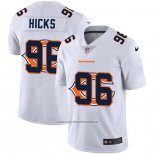 Camiseta NFL Limited Chicago Bears Hicks Logo Dual Overlap Blanco