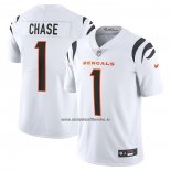 Camiseta NFL Limited Cincinnati Bengals Ja'Marr Chase Vapor Untouchable Blanco