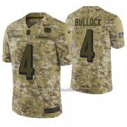 Camiseta NFL Limited Cincinnati Bengals Randy Bullock 2018 Salute To Service Camuflaje