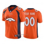 Camiseta NFL Limited Denver Broncos Personalizada Big Logo Naranja