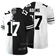 Camiseta NFL Limited Green Bay Packers Adams White Black Split