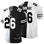 Camiseta NFL Limited Green Bay Packers Savage White Black Split