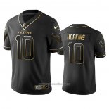 Camiseta NFL Limited Houston Texans Deandre Hopkins Golden Edition Negro