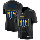 Camiseta NFL Limited Los Angeles Chargers Personalizada Logo Dual Overlap Negro