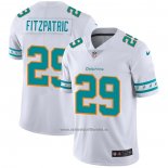 Camiseta NFL Limited Miami Dolphins Fitzpatrick Team Logo Fashion Blanco