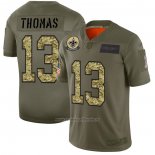 Camiseta NFL Limited New Orleans Saints Thomas 2019 Salute To Service Verde