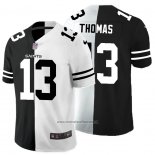 Camiseta NFL Limited New Orleans Saints Thomas Black White Split