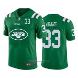 Camiseta NFL Limited New York Jets Adams Big Logo Number Verde