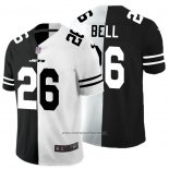 Camiseta NFL Limited New York Jets Bell Black White Split