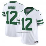 Camiseta NFL Limited New York Jets Joe Namath Vapor F.U.S.E. Legacy Blanco