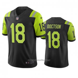 Camiseta NFL Limited New York Jets Josh Doctson Ciudad Edition Verde Negro