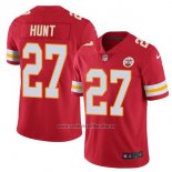 Camiseta NFL Limited Nino Kansas City Chiefs 27 Kareem Hunt Primera Rojo