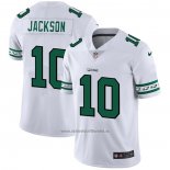 Camiseta NFL Limited Philadelphia Eagles Jackson Team Logo Fashion Blanco