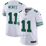 Camiseta NFL Limited Philadelphia Eagles Wentz Team Logo Fashion Blanco