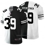 Camiseta NFL Limited Pittsburgh Steelers Fitzpatrick White Black Split