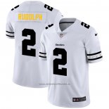 Camiseta NFL Limited Pittsburgh Steelers Rudolph Team Logo Fashion Blanco