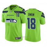 Camiseta NFL Limited Seattle Seahawks Swain Big Logo Number Verde
