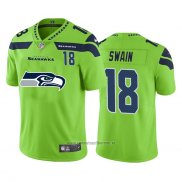 Camiseta NFL Limited Seattle Seahawks Swain Big Logo Number Verde