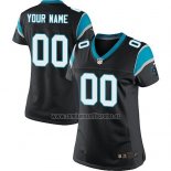 Camiseta NFL Mujer Carolina Panthers Personalizada Negro