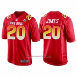 Camiseta NFL Pro Bowl Mianmi Dolphins 20 Reshad Jones AFC 2018 Rojo