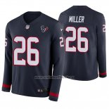 Camiseta NFL Therma Manga Larga Houston Texans Lamar Miller Azul