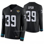 Camiseta NFL Therma Manga Larga Jacksonville Jaguars Tashaun Gipson Negro