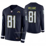 Camiseta NFL Therma Manga Larga Los Angeles Chargers Mike Williams Azul