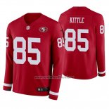 Camiseta NFL Therma Manga Larga San Francisco 49ers George Kittle Rojo