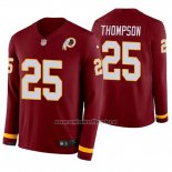 Camiseta NFL Therma Manga Larga Washington Football Team Chris Thompson Rojo