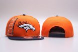 Gorra Denver Broncos Snapbacks Naranja Azul
