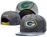 Gorra Green Bay Packers Oscuro Gris Silver