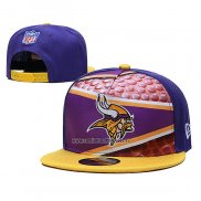 Gorra Minnesota Vikings Amarillo Violeta2