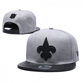 Gorra New Orleans Saints 9FIFTY Snapback Negro Gris