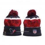 Gorro Beanie Houston Texans New Era Azul Marino Rojo