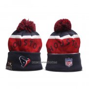Gorro Beanie Houston Texans New Era Azul Marino Rojo