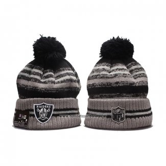 Gorro Beanie Las Vegas Raiders Marron Gris