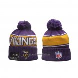 Gorro Beanie Minnesota Vikings New Era Sideline Violeta