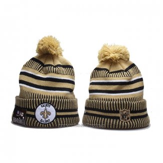 Gorro Beanie New Orleans Saints Amarillo Negro