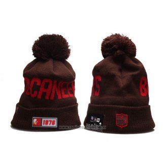 Gorro Beanie Tampa Bay Buccaneers 1976 Marron