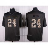 Camiseta NFL Anthracite New York Jets Revis 2016 Salute To Service