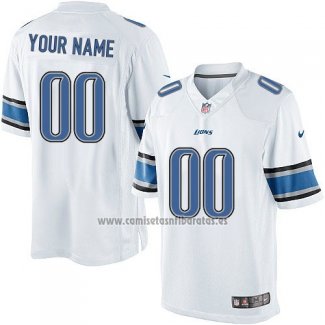 Camiseta NFL Detroit Lions Personalizada Blanco