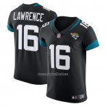 Camiseta NFL Elite Jacksonville Jaguars Trevor Lawrence Vapor Untouchable Negro