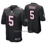 Camiseta NFL Game Atlanta Falcons Matt Bosher Negro
