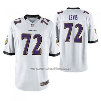 Camiseta NFL Game Baltimore Ravens Alex Lewis Blanco