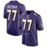 Camiseta NFL Game Baltimore Ravens Bradley Bozeman Violeta